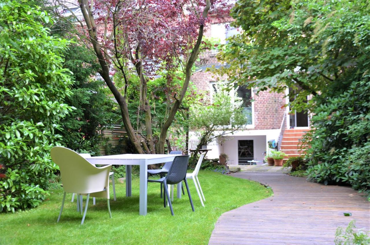 Gaestezimmer Mit Garten In Fischeln Krefeld Exteriör bild