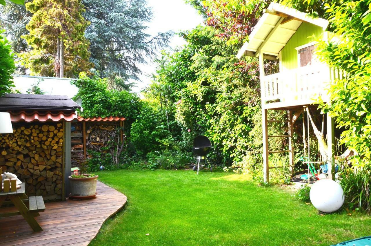 Gaestezimmer Mit Garten In Fischeln Krefeld Exteriör bild
